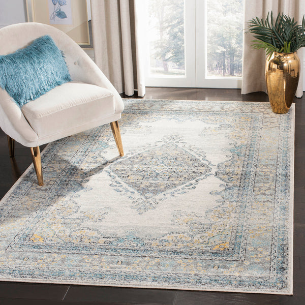 Safavieh Evoke 250 Power Loomed 66% Polypropylene 27% Jute 5% Polyester 2% Cotton Contemporary Rug EVK250F-4
