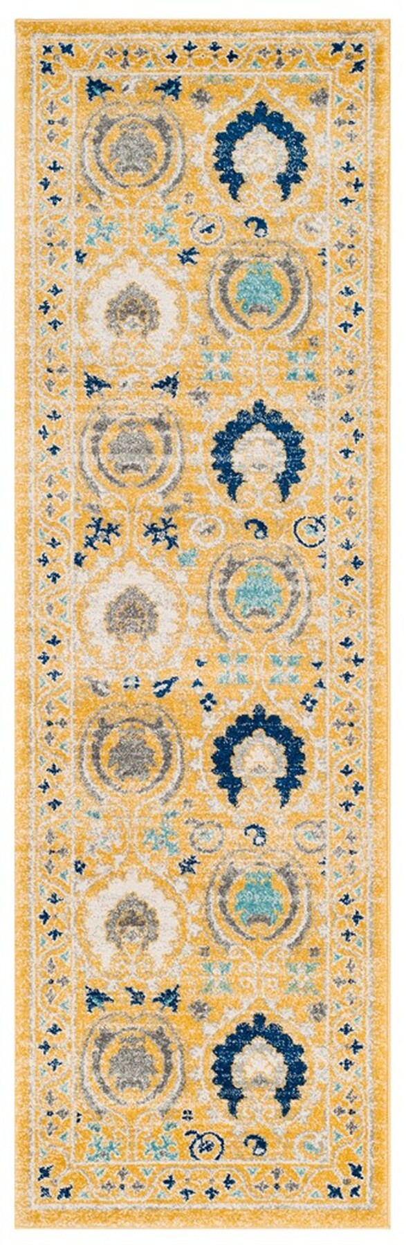 Safavieh Evoke 251 Power Loomed 66% Polypropylene 27% Jute 5% Polyester 2% Cotton Rug EVK251B-4