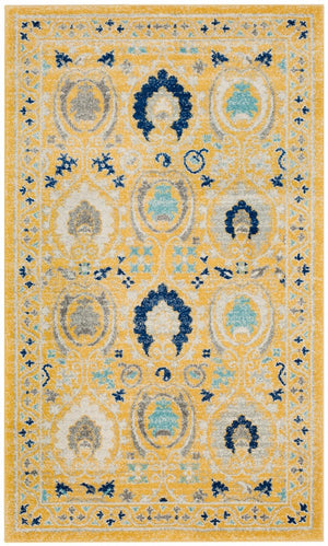 Safavieh Evoke 251 Power Loomed 66% Polypropylene 27% Jute 5% Polyester 2% Cotton Rug EVK251B-4