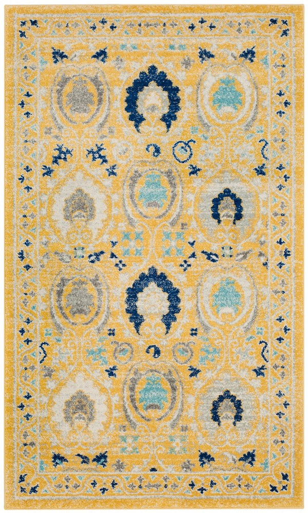 Safavieh Evoke 251 Power Loomed 66% Polypropylene 27% Jute 5% Polyester 2% Cotton Rug EVK251B-4