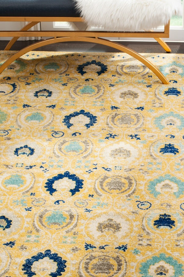 Safavieh Evoke 251 Power Loomed 66% Polypropylene 27% Jute 5% Polyester 2% Cotton Rug EVK251B-4