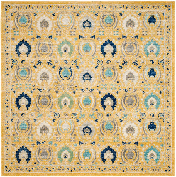 Safavieh Evoke 251 Power Loomed 66% Polypropylene 27% Jute 5% Polyester 2% Cotton Rug EVK251B-4