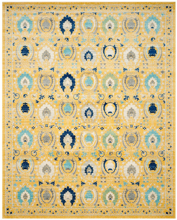 Safavieh Evoke 251 Power Loomed 66% Polypropylene 27% Jute 5% Polyester 2% Cotton Rug EVK251B-4