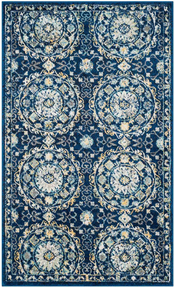Safavieh Evoke 252 Power Loomed 66% Polypropylene 27% Jute 5% Polyester 2% Cotton Rug EVK252A-4