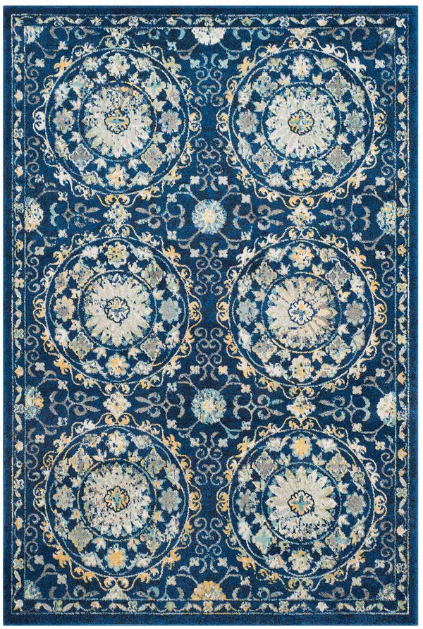 Safavieh Evoke 252 Power Loomed 66% Polypropylene 27% Jute 5% Polyester 2% Cotton Rug EVK252A-4