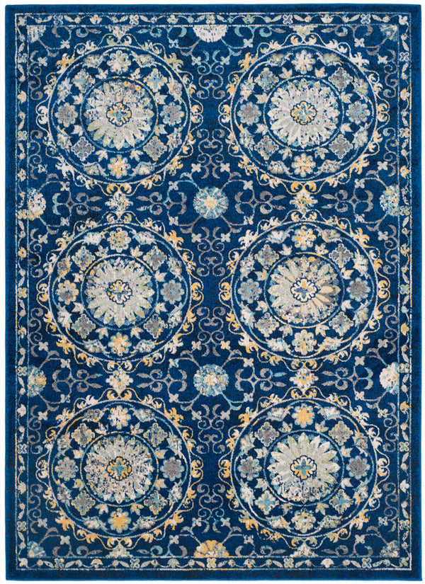 Safavieh Evoke 252 Power Loomed 66% Polypropylene 27% Jute 5% Polyester 2% Cotton Rug EVK252A-4