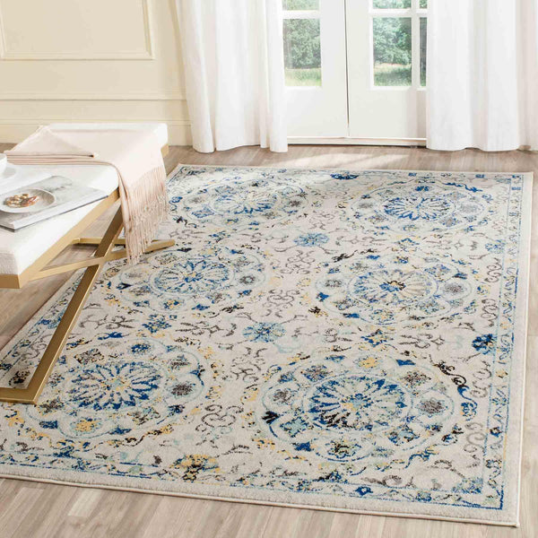 Safavieh Evoke 252 Power Loomed 66% Polypropylene 27% Jute 5% Polyester 2% Cotton Rug EVK252C-4