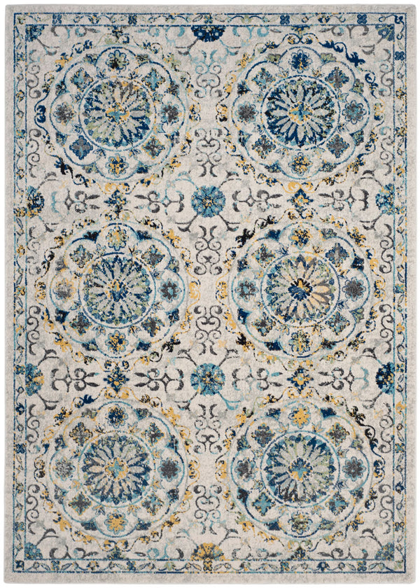 Safavieh Evoke 252 Power Loomed 66% Polypropylene 27% Jute 5% Polyester 2% Cotton Rug EVK252C-4