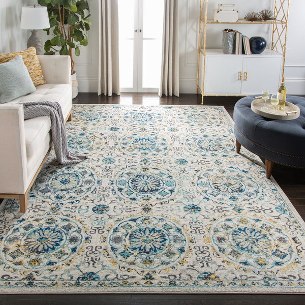 Safavieh Evoke 252 Power Loomed 66% Polypropylene 27% Jute 5% Polyester 2% Cotton Rug EVK252C-4