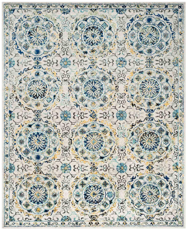 Safavieh Evoke 252 Power Loomed 66% Polypropylene 27% Jute 5% Polyester 2% Cotton Rug EVK252C-4