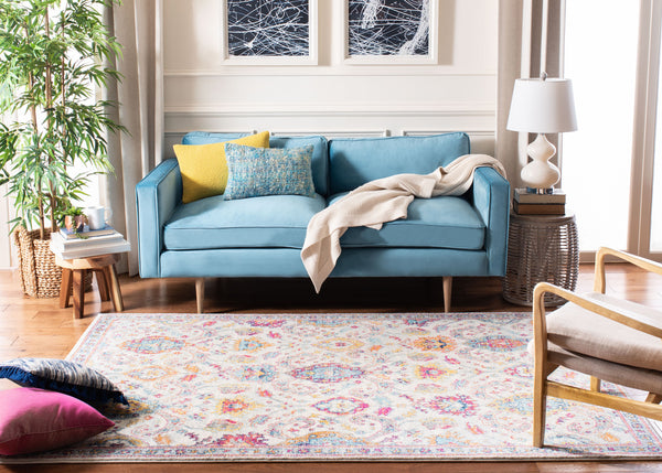 Safavieh Evoke 255 Power Loomed 66% Polypropylene 27% Jute 5% Polyester 2% Cotton Contemporary Rug EVK255B-5R