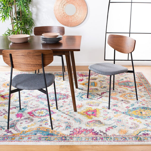 Safavieh Evoke 255 Power Loomed 66% Polypropylene 27% Jute 5% Polyester 2% Cotton Contemporary Rug EVK255B-5R