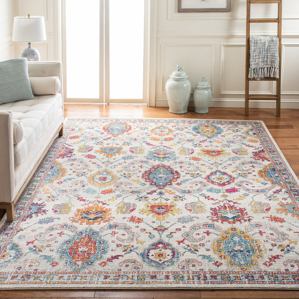 Safavieh Evoke 255 Power Loomed 66% Polypropylene 27% Jute 5% Polyester 2% Cotton Contemporary Rug EVK255B-5R