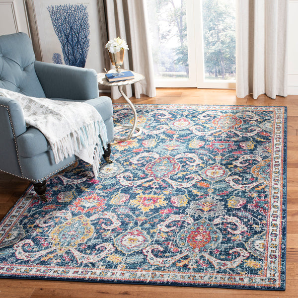 Safavieh Evoke 255 Power Loomed 66% Polypropylene 27% Jute 5% Polyester 2% Cotton Contemporary Rug EVK255N-4