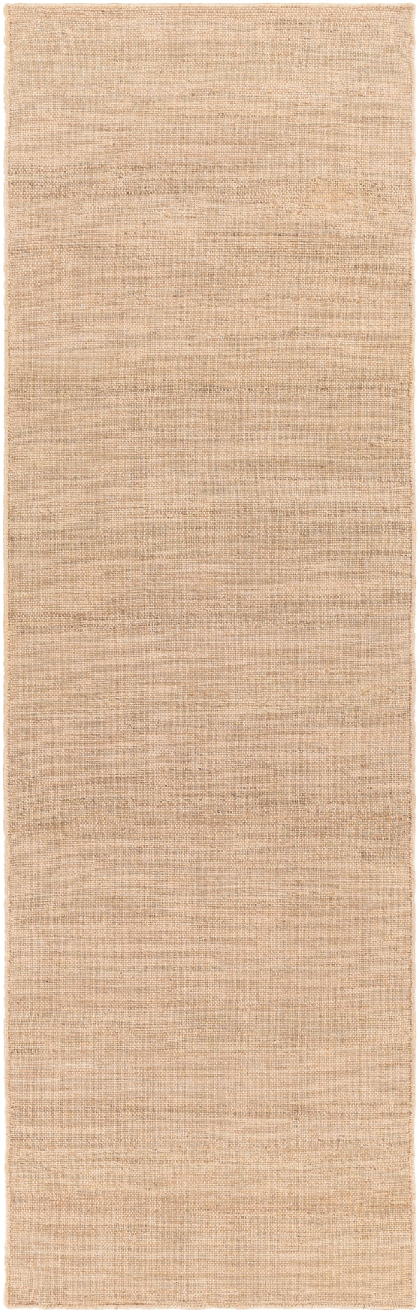 Evora EVO-2300 Cottage Jute Rug EVO2300-268 Wheat, Khaki 100% Jute 2'6" x 8'