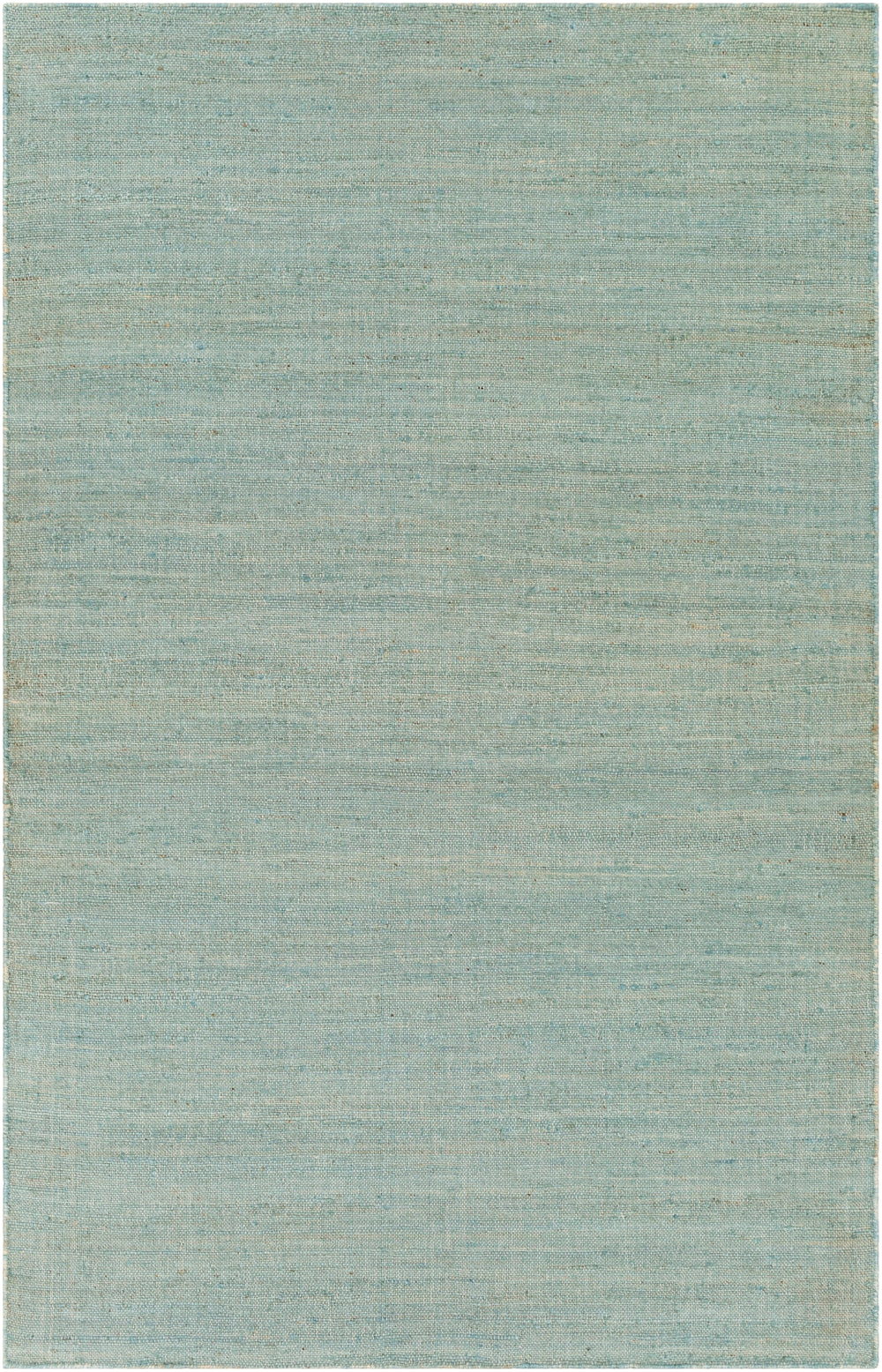Evora EVO-2302 Cottage Jute Rug EVO2302-81012 Sage, Teal, Aqua 100% Jute 8'10" x 12'