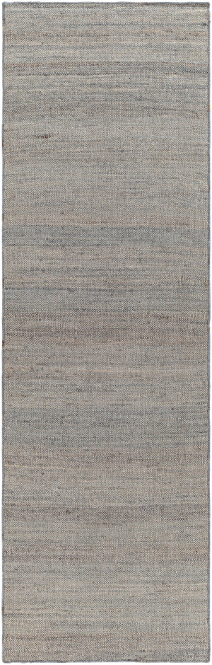 Evora EVO-2304 Cottage Jute Rug EVO2304-268 Medium Gray, Light Gray, Charcoal 100% Jute 2'6" x 8'