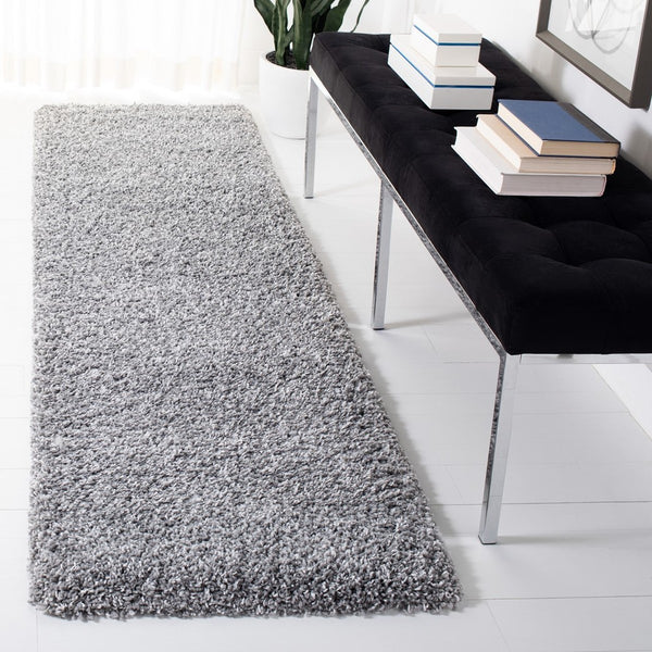 Evolution Shag 500 Evolution Shag 520 Shags Power Loomed Polypropylene Rug Grey