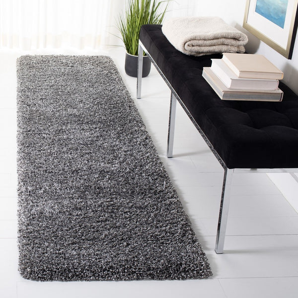 Evolution Shag 500 Evolution Shag 520 Shags Power Loomed Polypropylene Rug Dark Grey