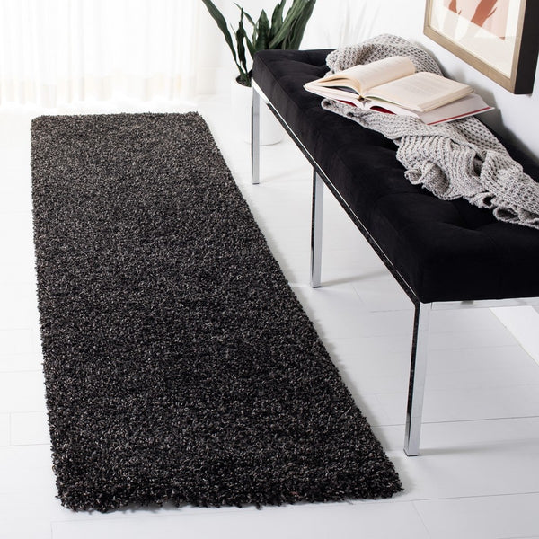 Evolution Shag 500 Evolution Shag 520 Shags Power Loomed Polypropylene Rug Charcoal
