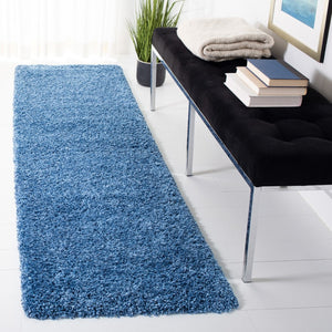 Evolution Shag 500 Evolution Shag 520 Shags Power Loomed Polypropylene Rug Blue