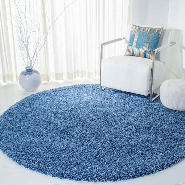 Evolution Shag 500 Evolution Shag 520 Shags Power Loomed Polypropylene Rug Blue