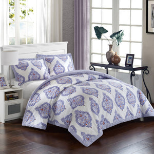 Grand Palace 2pc Duvet Set Lavender Twin/Twin XL