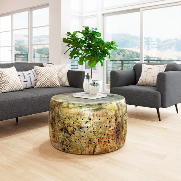 Zuo Modern Bob Iron Modern Commercial Grade Coffee Table Multicolor Iron