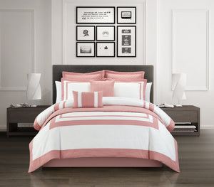 Hortense Rose Twin 6pc Comforter Set