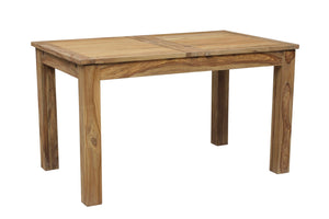 Porter Designs Urban Solid Sheesham Wood 52" - 76" Butterfly Extension Contemporary Dining Table Natural 07-117-01-1126