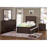 Samuel Lawrence Furniture Kids Twin Panel Bed Headboard in Espresso Brown S462-YBR-K1-SAMUEL-LAWRENCE S462-YBR-K1-SAMUEL-LAWRENCE
