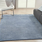 Nourison Michael Amini Ma30 Star SMR01 Glam Handmade Hand Tufted Indoor only Area Rug Blue 5'3" x 7'3" 99446881083