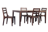 Porter Designs Fall River Solid Sheesham Wood Contemporary Dining Table Gray 07-117-01-4895