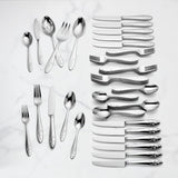 Butterfly Meadow 65-Piece Flatware Set