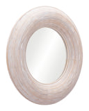 Zuo Modern Asari Rattan, MDF, Glass Modern Commercial Grade Mirror Beige Rattan, MDF, Glass