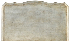 Hooker Furniture Sanctuary Traditional-Formal Nightstand in Poplar and Hardwood Solids with Cedar Veneers and Silver Leaf 5413-90016