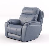 Southern Motion Showstopper 5736P Transitional Show Stopper Leather Power Headrest Rocker Recliner 5736P 957-60