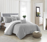 Davina Grey King 5pc Comforter Set