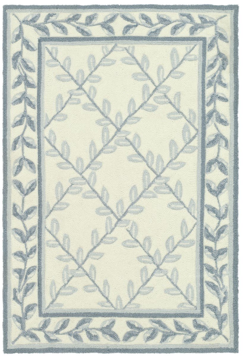 Easy Hand Hooked Round Rug - Stylish Polypropylene Design for Cozy Liv