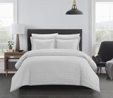 Blaine Gray King 7pc Duvet Set