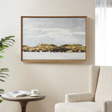 Martha Stewart Foggy Morning Traditional 36X24 Framed Canvas Rolled Gel - MT95C-0025