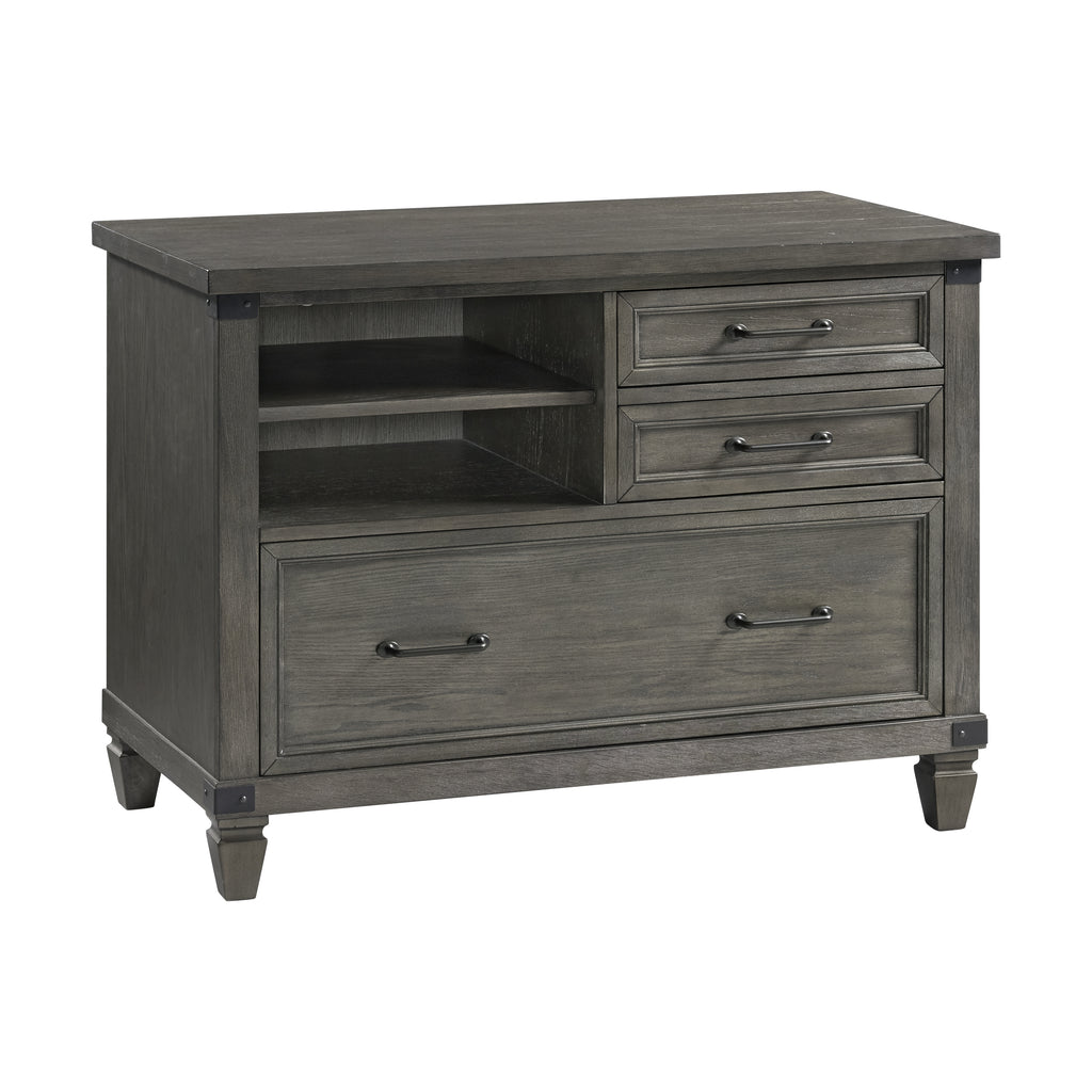 Intercon Foundry Home Entertainment Transitional Foundry Lateral File Cabinet FR-HO-4231LF-PEW-C FR-HO-4231LF-PEW-C