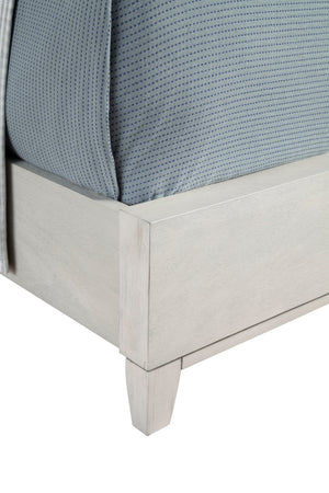 Denver Full Size Panel Bed - Elegant Honeycomb Headboard, Versatile Gray Finish, Ideal for Any Room