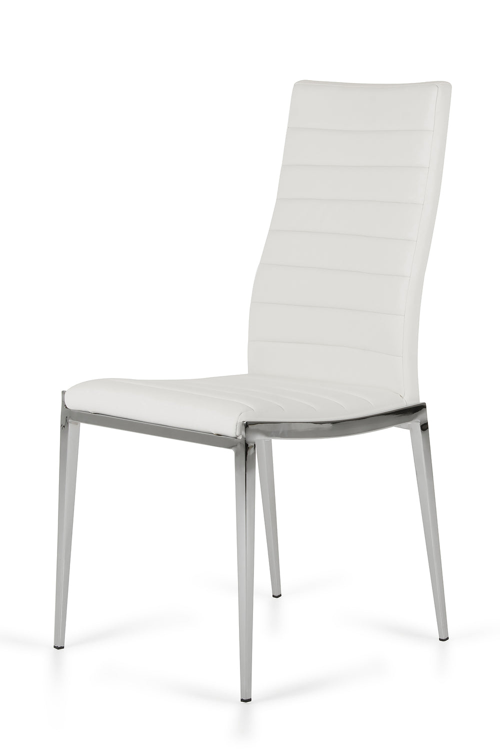 VIG Furniture Libby - Modern White Leatherette Dining Chair (Set of 2) VGEWF3195AB-WHT