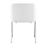 VIG Furniture Modrest Darcy Modern White Leatherette Dining Chair (Set of 2) VGEWF3202BF-WHT
