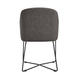 VIG Furniture Gia - Modern Grey Fabric Dining Chair (Set of 2) VGEWF3208AA-GRY