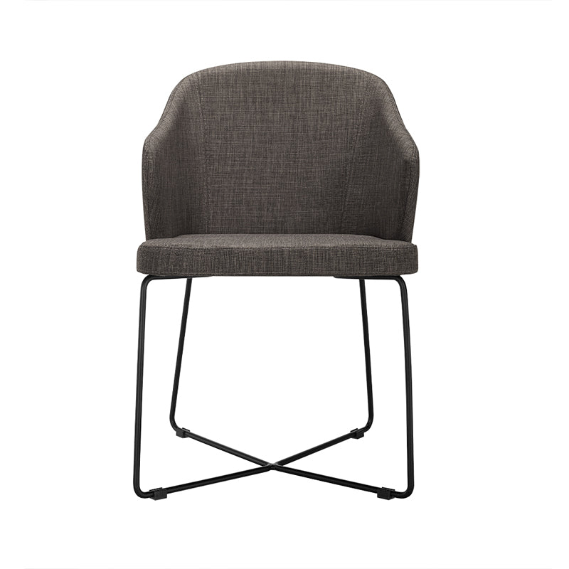 VIG Furniture Gia - Modern Grey Fabric Dining Chair (Set of 2) VGEWF3208AA-GRY