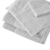 Beautyrest Nuage Glam/Luxury 20% Tencel/Lyocel 75% Cotton 5% Silverbac 6pcs Towel Set BR73-3750