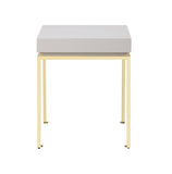 Cannes Beige Side Table