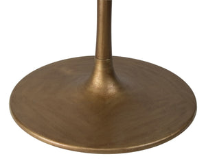 Zuo Modern Ithaca Marble, MDF, Steel, Aluminum Modern Commercial Grade Dining Table White, Gold Marble, MDF, Steel, Aluminum